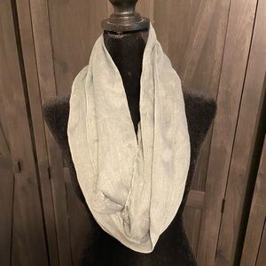 Gray Infinity Scarf